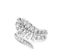 Swarovski Vienna wrap-around rings - Silver 58
