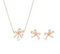 Swarovski Volta Rose Gold Bow Set