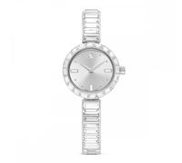 Matrix Bangle watch, Swiss Made, Crystal bracelet, Silver Tone, Stainless steel