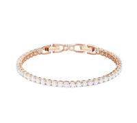 Swarovski White Rose Gold-tone Tennis Bracelet 5464948
