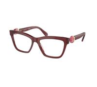 Swarovski Woman SK2021 1055 Optical frames Acetate Violet Transparent Squared Normal