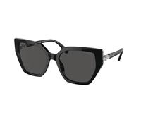 Swarovski Woman SK6016 100187 Sunglasses Acetate Black Grey Geometric Normal