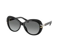 Swarovski Woman SK6026 100111 Sunglasses Acetate Black Grey Butterfly Normal Shaded