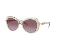 Swarovski Woman Sunglass SK6026 - Frame color: Transparent Beige, Lens color: Violet Gradient