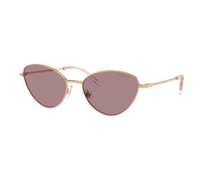 Swarovski Woman Sunglass SK7014 - Frame color: Rose Gold, Lens color: Light Purple Brown