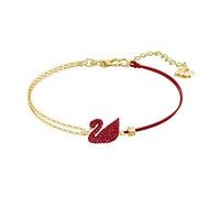 Swarovski Women Gold Plated Hand Chain Bracelet 5465403
