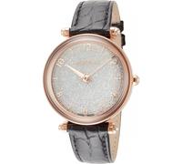 Swarovski Women's 5653359 Crystalline 35mm Quartz Watch in Black Swarovski Black One Size