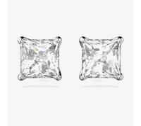 Swarovski Women's Attract Square Stud Earrings 5430365 in Silver Swarovski Silver One Size
