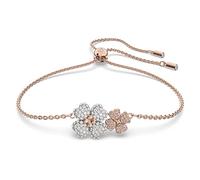 Swarovski Womens Bracelets, Pink Rose Gold, Medium