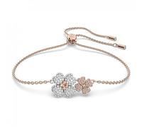 Swarovski Womens Bracelets, Pink Rose Gold, Medium