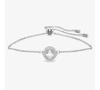 Swarovski Constella Round Cut Pavé White Rhodium Plated Bracelet 5636266 - - Swarovski Crystal / Rhodium Plated