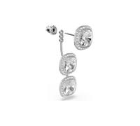 Swarovski Jewellery Swarovski Una Angelic Cushion Cut Crystal Drop Earrings 3.2 x 1.2cm