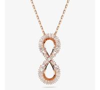 Swarovski Hyperbola Rose Gold Plated Inifinity Pendant Necklace 5677623 Rose Gold