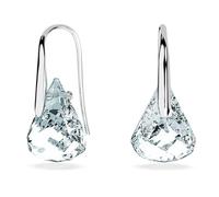 Swarovski Womens Lunar drop earrings Blue - Rhodium plated - 5717560