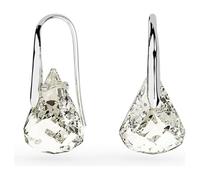 Swarovski Womens Lunar drop earrings Grey - Rhodium plated - 5717564