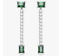 Pendientes Swarovski Matrix 5665786 verdes mujer
