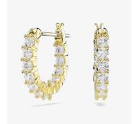 Swarovski Matrix Earrings Stainless Steel 5733398 - Woman - Stainless Steel Gold 15 mm