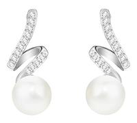 Swarovski Womens Pendant Earrings in Costume Jewellery - Semi Precious Pearl - 5528447