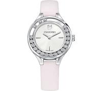 Swarovski Women's Pink Leather Band Case Quartz Analog Watch 5261493