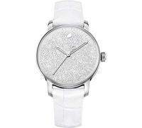 Swarovski Womens Quartz Watch, Analogue Classic Display and Leather Strap 5295383