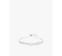 Swarovski Womens Swarovski Mesmera Rhodium-Plated and Cubic Zirconia Bracelet Silver