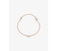 Swarovski Womens Swarovski Symbolica 18ct Rose-Gold and Crystal Bracelet Silver Tone