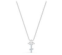 Swarovski Women's Zodiac Pendant Necklace, Finely Cut Stones in White with a Mixed Metal Finish Chain, For Sagittarius
