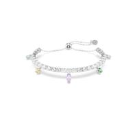 Swarovski X Ariana Grande Tennis Bracelet, Mixed Cuts, Multicolored, Rhodium Plated