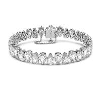 Swarovski Zirconia Crystal Bracelet, White Crystals in a Rhodium Plated Setting, from the Millenia Collection