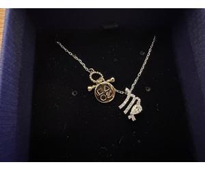 SWAROVSKI ZODIAC II PENDANT NECKLACE VIRGO HOROSCOPE 5563899 NEW