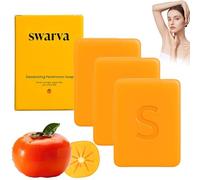 Swarva Persimmon Soap For Old People Smell, Swarva Persimmon Soap, Body Odor Removal Bar, Comfortable and Moisturizing, Suitable for All Skin Types (3 Pcs)