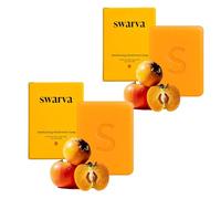 Swarva Persimmon Soap, Japanese Persimmon Soap for Old People Smell, Nourishing & Gentle Cleansing Suitable for All Skin Types, 100g (2Pcs)