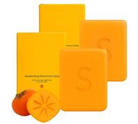 Swarva Persimmon Soap, Swarva Deodorizing Persimmon Soap Bar Japanese Natural for Body Odor Control & Old People Smell, Nourishing & Gentle Cleansing, Suitable for All Skin Types, 100g (2)