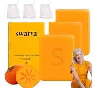 Swarva Persimmon Soap, Swarva Deodorizing Persimmon Soap for Old People Smell, Japanese Natural Persimmon+Green Tea Extract Bar, Eliminates Stubborn Aging Odor, See Results in 1 Go (3)