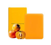 Swarva Persimmon Soaps,Persimmons Soaps For Old People,Japanese Persimmon Soap, Deodorizing Persimmon Soap Bar Natural for Body Odor Control,Suitable for All Skin Types,100g (1)