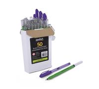 Swash Handwriting Pens Black (Pack of 50) THW50BK