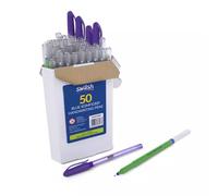 Swash Handwriting Pens Blue (Pack of 50) - THW50BU