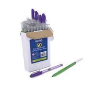 Swash Handwriting Pens Blue (Pack of 50) THW50BU