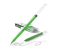 Swash - Komfigrip Handwriting Pens in Black | Sculpted Triangular Grip for Calligraphy, Writing & Journaling | 14-Day Cap-off Anti-Dry Protection | Washable, Quick-Dry Ink Limits Smudges, Pack of 12