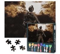 SWAT Dynamic Strike Jigsaw Puzzle 1000 Pieces Tactical Assault Ram Puzzle Special Forces Soldier Swinging Door Breach Tool Counter Terrorism Mission Puzzle for Adults 27.5 x 19.7 Inches