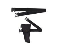 SWAT Police Black Tactical Leg Holster with Belt