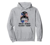 SWAT Smart Women Against Trump Funny Anti-Trump 2024 Pullover Hoodie