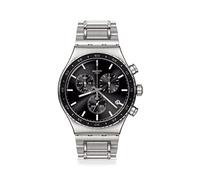 Swatch Unisex Carbonium Dream Chronograph Bracelet Watch YVS495G