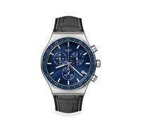 Swatch Analog YVS496, Black/White, Strip