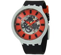 Swatch Big Bold Bioceramic Lacquered Unisex Watch Casual Plastic Grey Automatic Waterproof Orack