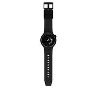 Swatch Big Bold Standard Next Quartz Bio-Source Material Strap, 16 Casual Watch, Black/Black, 47mm, Modern