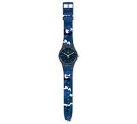 Swatch Automatic Men's Analogue-Digital Watch with Non-Applicable Strap S7262963, Multicoloured, Strip