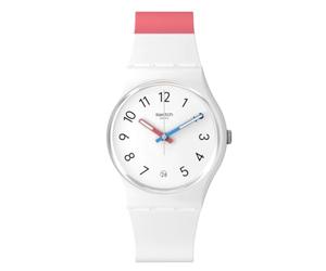 Swatch Gent in The Block New Season Women's White Watch SO28W400