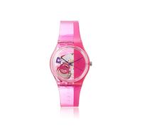 Swatch GP145 Women's Analogue Quartz Watch with Plastic Strap