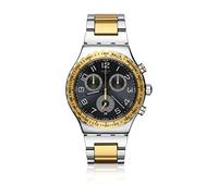 Swatch Men's Analog Quartz Watch with Stainless-Steel Strap YVS427G